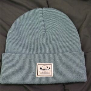 Herschel Supply Company Blue Knit Hat Classic Cuffed Design